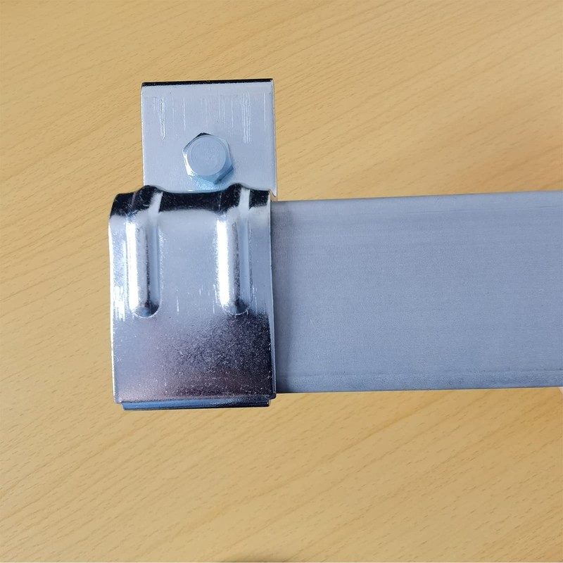 YUEBM Box Rail Hanger Bracket, Heavy Duty Exterior Barn Door