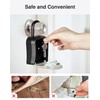 Puroma Key Lock Box, Portable Combination Lockbox Wall-Mounted Key Storage