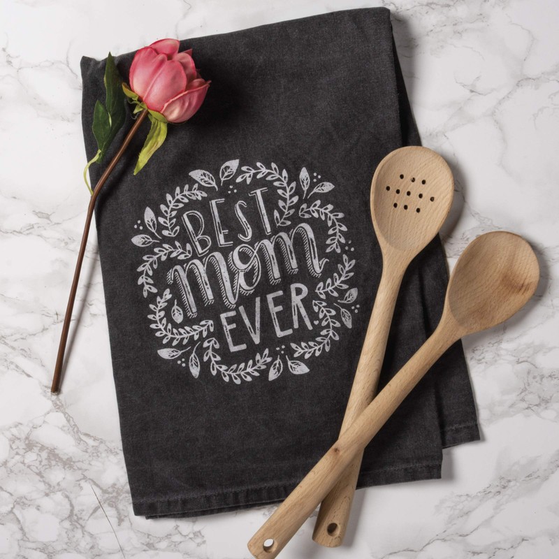 Primitives by Kathy Chalk Art Hand Lettered, Dish Towel, Best