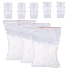 Brrnoo 1000Pcs Tattoo Ink Cap,Tattoo Ink Cups,Ink Cups Disposable,Plastic Ink Containers, Small Ink Pigment Cups for Tattoo Kit Tattoo Supplies