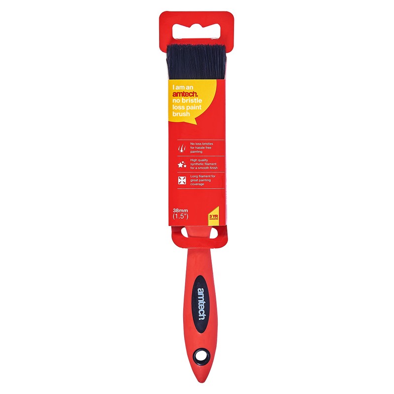 Amtech G4360 1.5 inch Paint Brush (38mm), No Bristle Loss