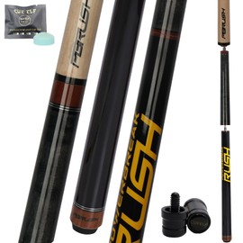 CUEELF Heavy Hitter Jump Break Pool Cue 20oz 21oz 22oz 23oz 3-Piece Pool Stick Extra Hard Bakelite Tip for Explosive Breaks and Effortless Jumps