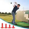 PATIKIL 1.65 Inch Rubber Golf Tees, 5 Pack Tall Practice