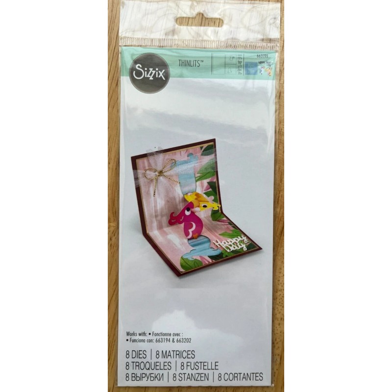 Sizzix Love Birds 3-D Mini Card Sizzix Thinlits Thin Metal