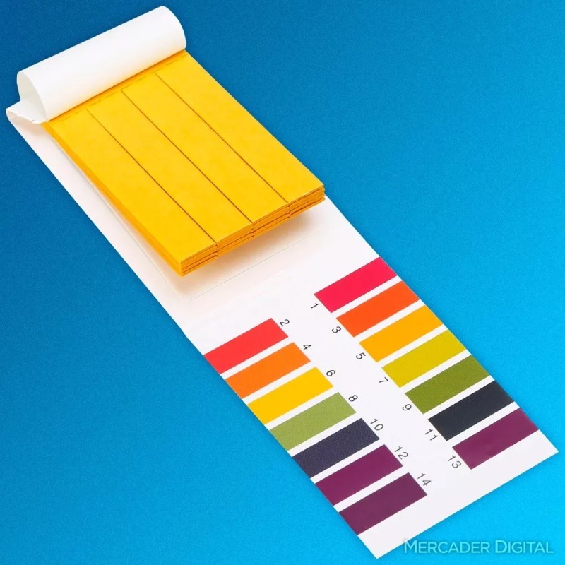 Mercader Digital 30 Sets 80 Tiras Reactivas Papel Medir Ph