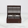 Lenox 893826 Mahogany Flatware Chest, 8.8