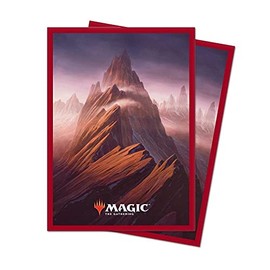 Ultra Pro 100 Polypropylene (PP) Card_Document_Sleeve, Mountain/Mountain, Unstable Lands, 66 x 91 mm, Matt Surface, 100 Pieces
