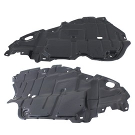 Evan Fischer Engine Splash Shield Set Compatible with 2007-2011 Toyota Camry, Under Cover Japan or USA Built Vehicle Prod Date from March 2009 to September 2011 Front Driver and Passenger Side
