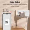 sailsco Sailsco Matter Smart Steckdosen mit Stromverbrauch,Smart Home WiFi Steckdose,Funktioniert