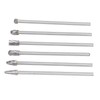 LOCADENCE 6Pcs Carbide Burrs Set, Lengthen Tungsten Steel Carbide Rotary