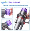 Aziliogcc Vacuum Filter Replacement for Dyson V11 V15, Purple, 2