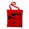 DDR Jute Bag for Work Hero # 2 Logo, Cloth