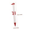 Operitacx 5Pcs Vernier Caliper Ballpoint Pens Multifunctional Ruler Pens for