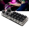 USB Mini 15 Key Keypad with 3 Knobs Type C