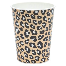 American Greetings Leopard Print Party Cups, 16 oz. Reusable Plastic Cups (8-Count)