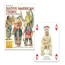 Native American Tribe Playing Cards Playing Cards NATIVE AMERICAN TRIBES PLAYING CARDS