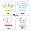 60 PCS Solder Seal Wire Connectors Kit, Waterproof Solderless Heat