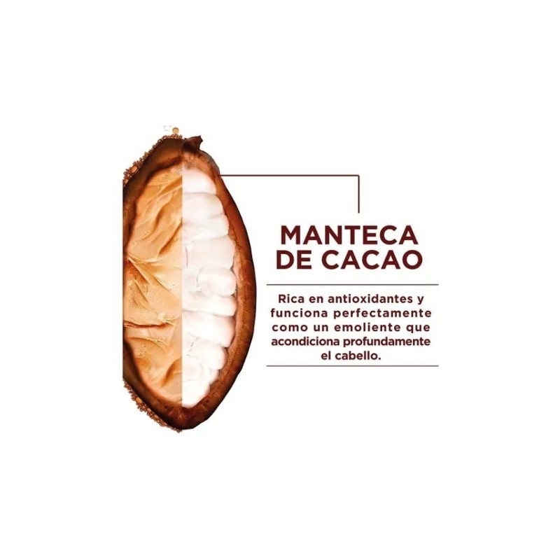 Fructis Mascarilla Manteca De Cacao Restaura Rizos 350ml