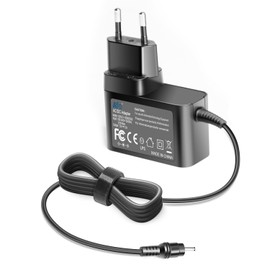 KFD Power Supply 12 V 2 A Charger Cable for Peaq Notebook Slim S130, Chuwi Herobook Pro 14.1 Ubook Laptop, Jumper Ezbook X3 S5, Trekstor Primebook C13 Power Cable, LincPlus P1, Medion E2292 E3222