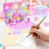 Unicorn Pop Up 3D Birthday Card with Light & Music,