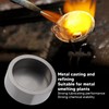 Graphite Crucible Professional Jewelry Metal Refining Mold Disk for Melting
