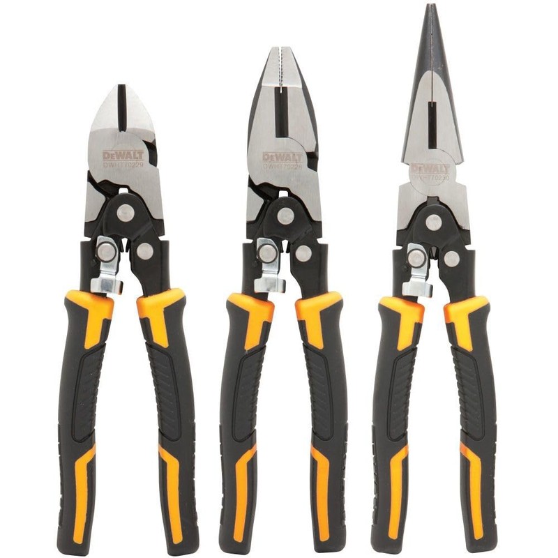 DEWALT Pliers Set, Compound action, 3-Pack (DWHT70485)