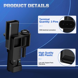 Engine Crankshaft Position Sensor Compatible with Mini Cooper 2007 2008 2009 2010 2011 2012 2013 2014 2015, Cooper Countryman 2011-2016, Paceman 2013-2016 Replaces 13627561753, PC796