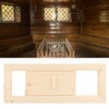 Ventilation Grille, Wooden Rectangle Ventilation Grille Ventilation Steam Bath Sauna