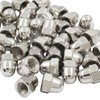 Hitefu - 50 tuercas de bellota M6-1,0 mm, tuercas de