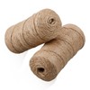 GLADFRESIT 2Pcs 100M Natural Jute Twine String - 3 Ply