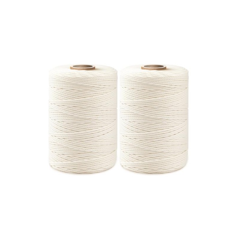 1200ft Butcher Twine - Premium Natural Cotton String for Cooking