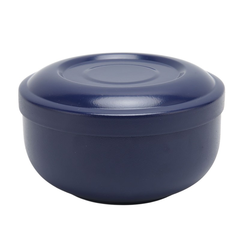Men Shaving Soap Bowl Dark Blue Wide Mouth Easy To