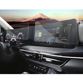 SXCY 4PCS for 2025 Nissan Kicks Screen Protector [GPS +Dash] 2025 Kicks Accessories 2025 Kicks [Navigation + Instrument] Infotainment Screen Protector