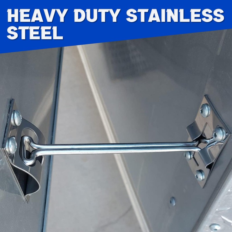 Lonffery Rv Door Latch, RV Door Holder, 304 Stainless Steel