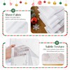 Beauoop - Juego de 2 cortinas transparentes de copo de