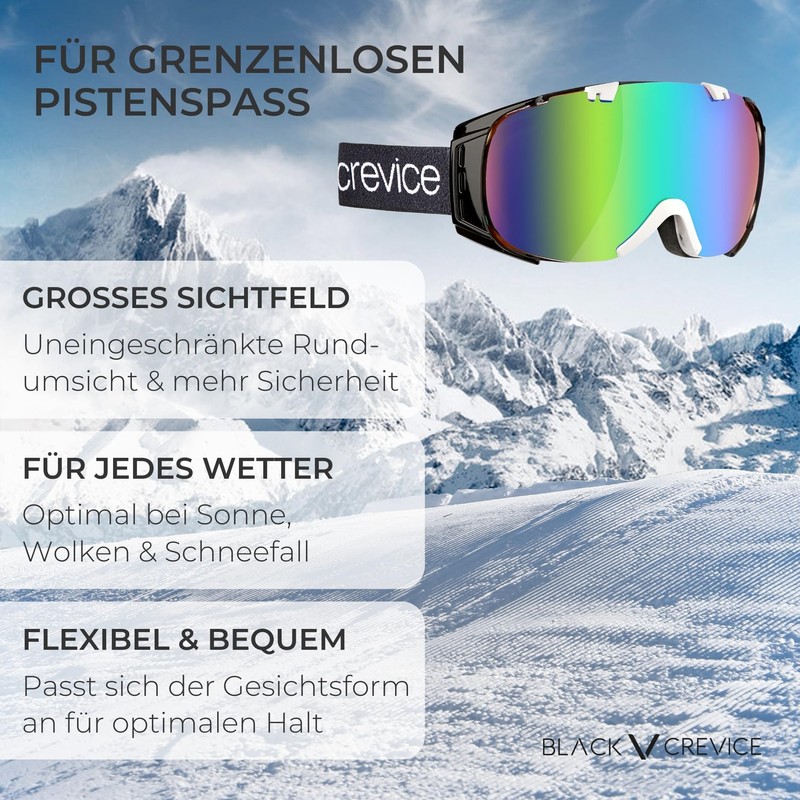Black Crevice Flachau Ski Goggles BCR041280 -2
