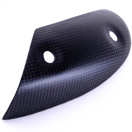 Bestem Carbon Fiber Exhaust Cover Heat Shield, Matte Finish for Ducati Diavel 2011-2018