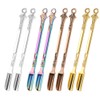 Mini Spoons, Set of 8, for Measuring Spices, Glitter Powder,