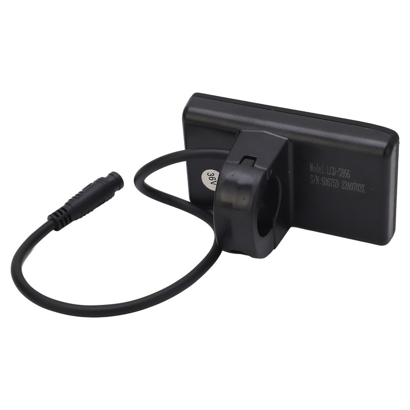 Electric Scooter Conversion LCD Display with 6P Waterproof Connector Mountain
