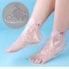 Foot Care Vinyl Foot Moisturizing Covers Disposable Foot Wraps 100-Piece Set / 풋 케어 발 비닐 발 보습 커버 일회용 발싸개 100p 세트