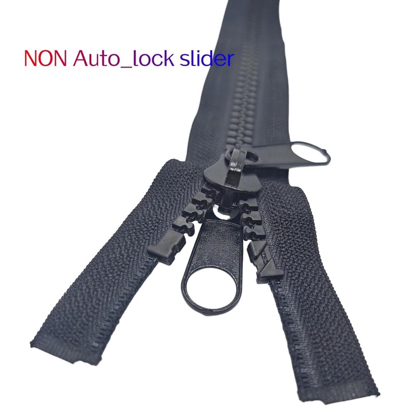 MebuZip #10 100 Inch Heavy Duty Separating Plastic Zippers with