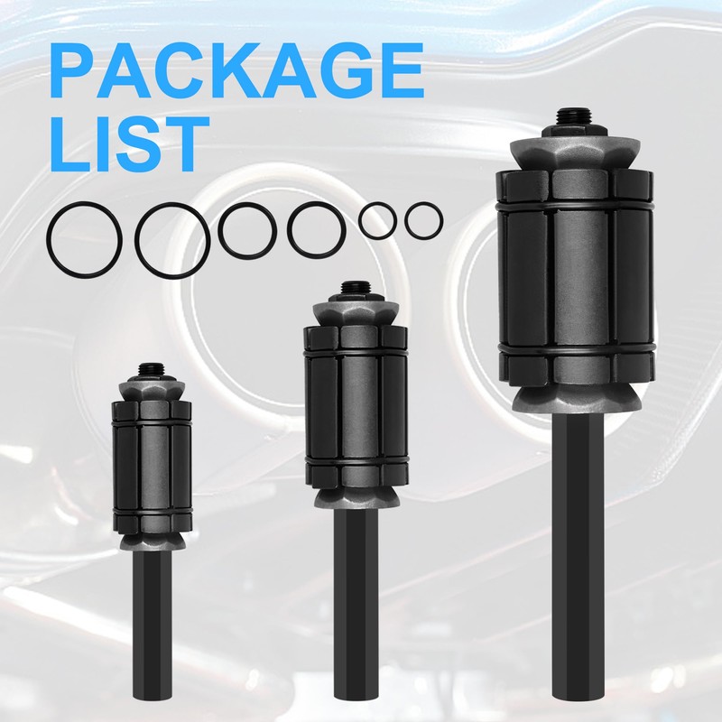 3 Pcs Tail Pipe Expander Kit (1-1/8" to 3-1/2") for