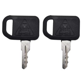 Fashunwell 2pcs Replacement Ignition Keys AM131841 JDG Key Compatible with John Deere Gator 4X2 6X4, Mowers 425 445 455 GT235 GT245 GX LX RX Series, Also Fits Bobcat, Cub Cadet, Ditch Witch