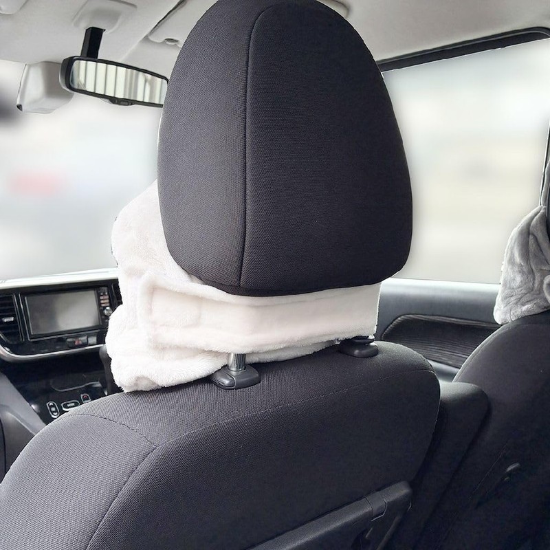 Miffy Headrest Cushion, Miffy Character, Car Goods, Cute, Gift, Blanket,
