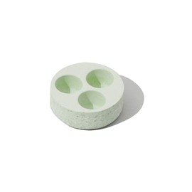 Oil B408 Diatomaceous Earth Contact Lens Case, Tray, Green, Made in Japan