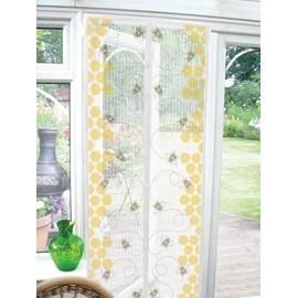 Healthy Living Direct Magnetic Door Screen 90x210cm - Busy Bee