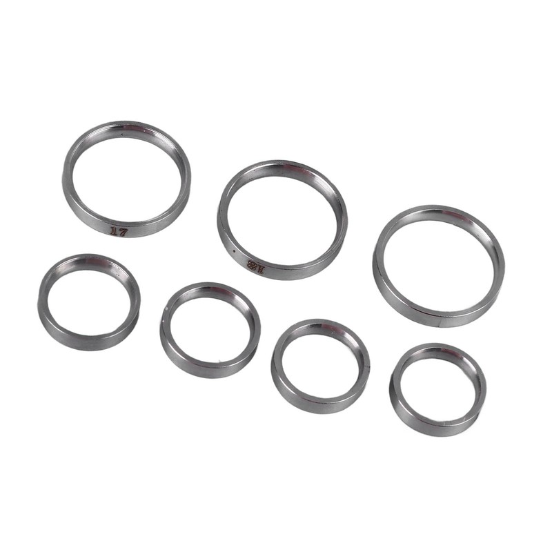 Ring Sizer Measuring Tool Portable Exquisite Polishing Stainless Steel Finger