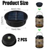 Pack of 2 Replacement Solar Module for Garden Light, Solar