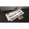 RAM AIR Decals (2-Pack) Induction Hood Stickers Fits 1993-2002 Firebird