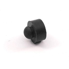 Push-in Rubber Bumper - Tight-Grip Stem Fits 1/4" Hole - Bumper is 1/2" Diameter 1/4" Height for Use in 1/16" Panel Thickness (12)